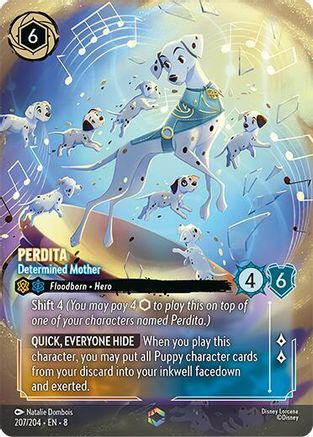 Perdita - Determined Mother (Enchanted) (207/204) Reign of Jafar ()