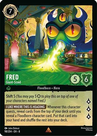Fred - Giant-Sized (98/204) Reign of Jafar (Cold Foil)