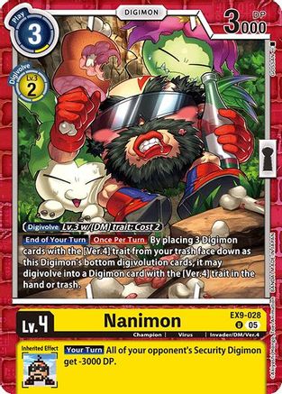 Nanimon  (EX9-028) [Versus Monsters]