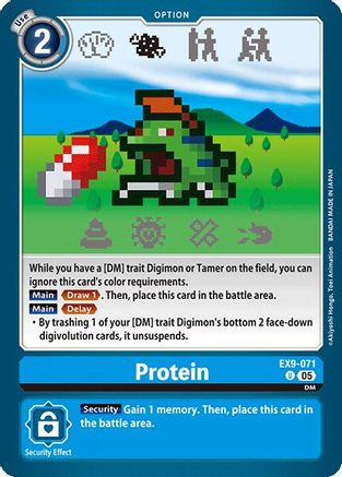 Protein  (EX9-071) [Versus Monsters]