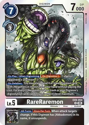 RareRaremon  (EX9-054) [Versus Monsters] Foil