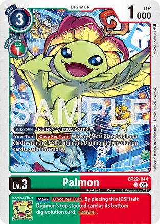 Palmon  (BT22-044) [Cyber Eden]