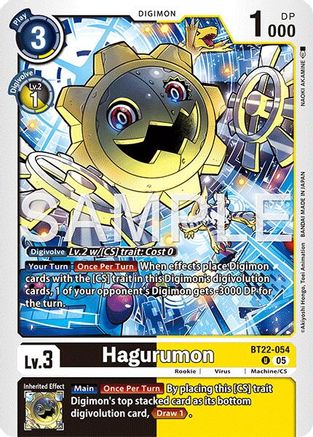 Hagurumon  (BT22-054) [Cyber Eden]