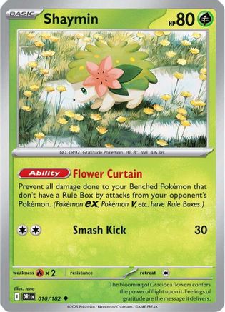 Shaymin ( 010/182) [SV10 Destined Rivals] (Reverse Holofoil)