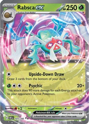 Rabsca ex (025/182) [SV10 Destined Rivals] (Holofoil)