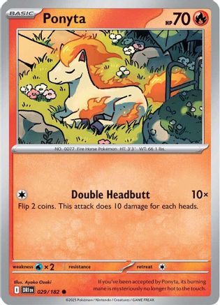 Ponyta ( 029) [SV10 Destined Rivals] (Reverse Holofoil)