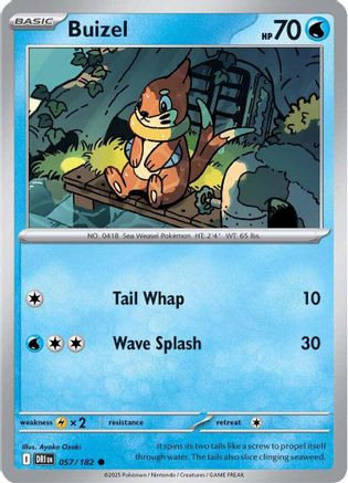 Buizel (057) [SV10 Destined Rivals] (Reverse Holofoil)