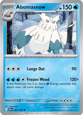 Abomasnow ( 060) [SV10 Destined Rivals] (Non-Foil)