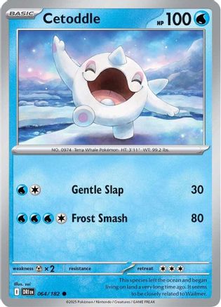 Cetoddle ( 064) [SV10 Destined Rivals] (Reverse Holofoil)