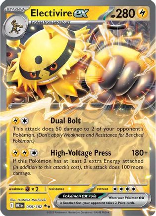 Electivire ex ( 069/182) [SV10 Destined Rivals] (Holofoil)