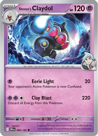 Steven's Claydol ( 084) [SV10 Destined Rivals] (Non-Foil)