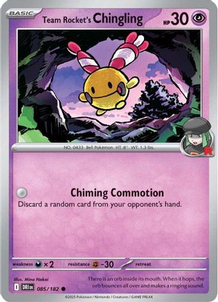 Team Rocket's Chingling (085) [SV10 Destined Rivals] (Non-Foil)