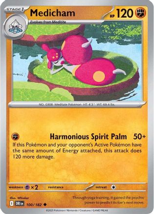 Medicham ( 100) [SV10 Destined Rivals] (Reverse Holofoil)