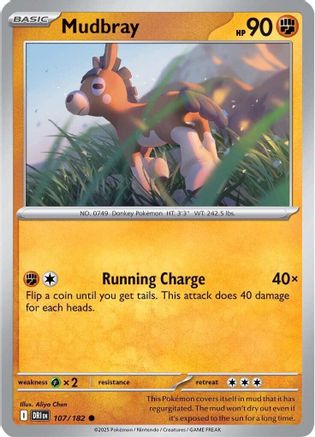 Mudbray ( 107) [SV10 Destined Rivals] (Reverse Holofoil)