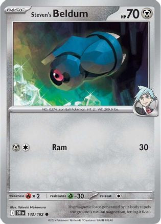 Steven's Beldum ( 143) [SV10 Destined Rivals] (Reverse Holofoil)
