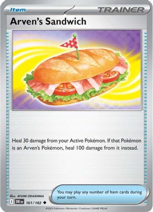 Arven's Sandwich ( 161) [SV10 Destined Rivals] (Reverse Holofoil)