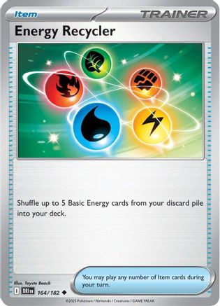 Energy Recycler ( 164) [SV10 Destined Rivals] (Reverse Holofoil)