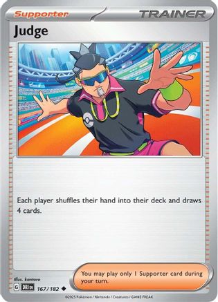 Judge ( 167/182) [SV10 Destined Rivals] (Reverse Holofoil)