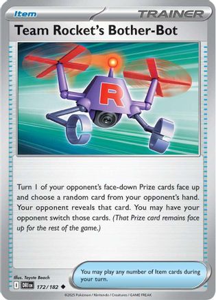 Team Rocket's Bother-Bot ( 172) [SV10 Destined Rivals] (Reverse Holofoil)
