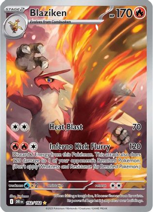 Blaziken (192/182) [SV10 Destined Rivals] (Holofoil)