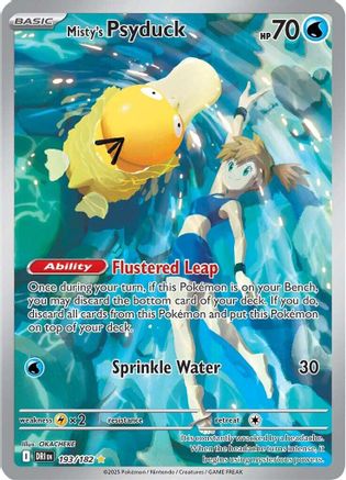Misty's Psyduck (193/182) [SV10 Destined Rivals] (Holofoil)