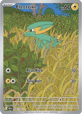 Electrike (196/182) [SV10 Destined Rivals] (Holofoil)
