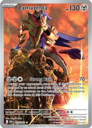 Zamazenta (201/182) [SV10 Destined Rivals] (Holofoil)