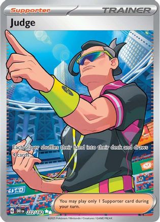 Judge (222/182) [SV10 Destined Rivals] (Holofoil)