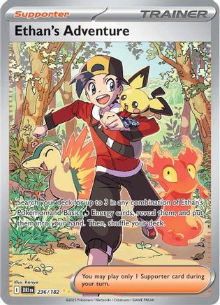 Ethan's Adventure ( 236/182) [SV10 Destined Rivals] (Holofoil)