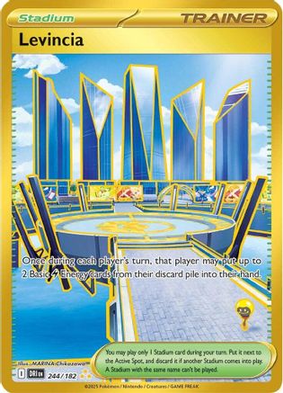 Levincia (244/182) [SV10 Destined Rivals] (Holofoil)