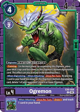 Ogremon  (EX9-059) [Versus Monsters]