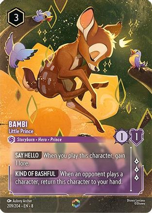 Bambi - Little Prince (Enchanted) (209/204) Reign of Jafar ()