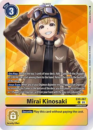 Mirai Kinosaki  (EX9-067) [Versus Monsters] Foil