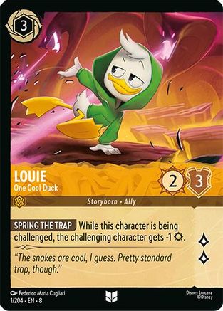 Louie - One Cool Duck (Foil) (1/204) Reign of Jafar (Cold Foil)