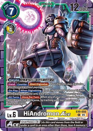 HiAndromon ACE  (EX9-056) [Versus Monsters] Foil