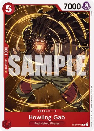 Howling Gab (Reprint) [Starter Deck 23: RED Shanks] Common