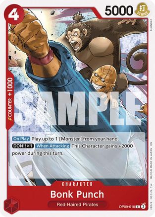 Bonk Punch (Reprint) [Starter Deck 23: RED Shanks] Common