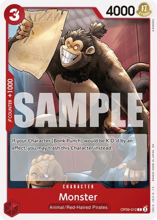 Monster (Reprint) [Starter Deck 23: RED Shanks] Common