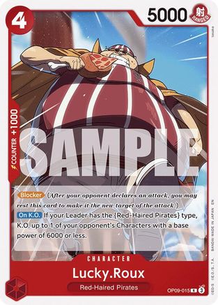 Lucky.Roux (Reprint) [Starter Deck 23: RED Shanks] Rare