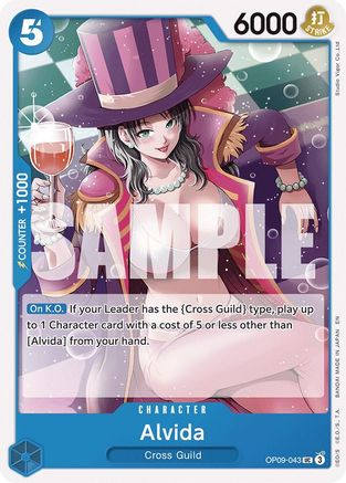 Alvida (Reprint) [Starter Deck 25: BLUE Buggy] Uncommon