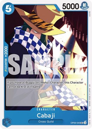 Cabaji (Reprint) [Starter Deck 25: BLUE Buggy] Uncommon
