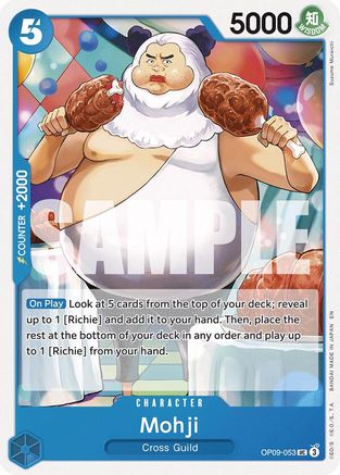 Mohji (Reprint) [Starter Deck 25: BLUE Buggy] Uncommon