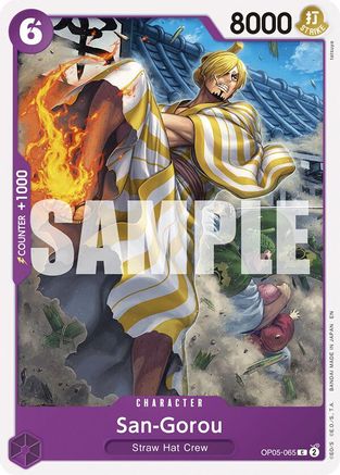 San-Gorou (Reprint) [Starter Deck 26: PURPLE/BLACK Monkey.D.Luffy] Common