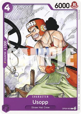 Usopp (Reprint) [Starter Deck 26: PURPLE/BLACK Monkey.D.Luffy] Common