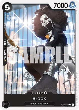 Brook (Reprint) [Starter Deck 26: PURPLE/BLACK Monkey.D.Luffy] Common