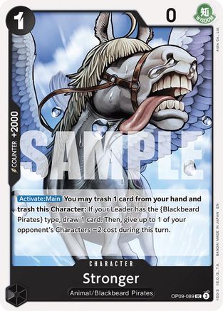 Stronger (Reprint) [Starter Deck 27: BLACK Marshall.D.Teach] Uncommon