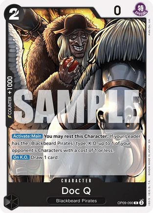 Doc Q (Reprint) [Starter Deck 27: BLACK Marshall.D.Teach] Rare