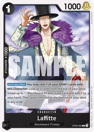 Laffitte (Reprint) [Starter Deck 27: BLACK Marshall.D.Teach] Rare
