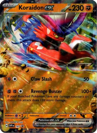 Koraidon ex 197 [SV Scarlet & Violet Promo Cards] (Holofoil)