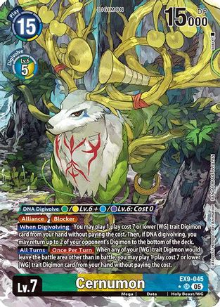 Cernumon (Alternate Art)  (EX9-045) [Versus Monsters] Foil